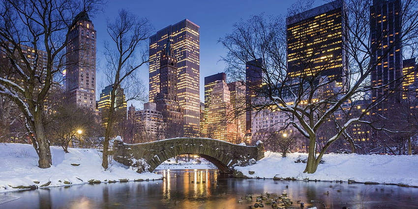Dari Pakar Lokal: 4 Hari di Kota New York - Marriott Vacation Club, Cityscape New York Winter Wallpaper HD