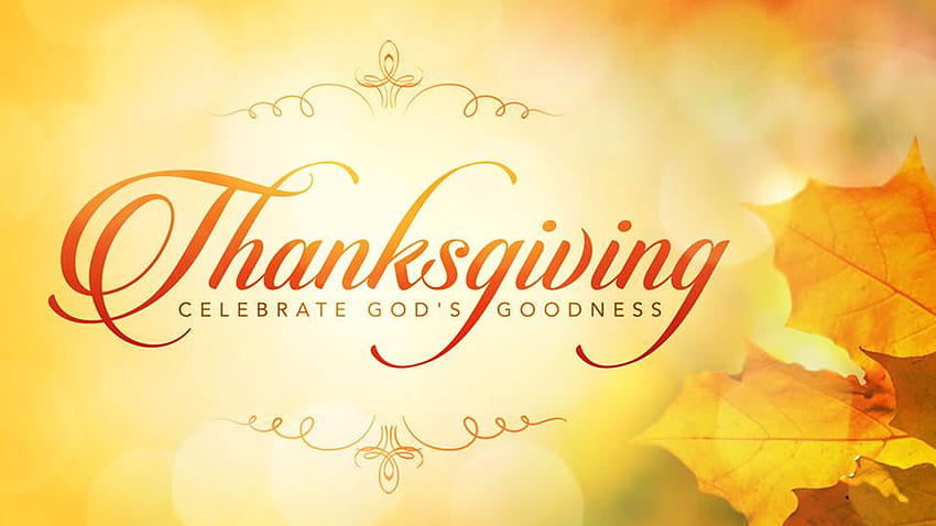 Happy Thanksgiving, Thanksgiving, feuilles, automne, automne Fond d'écran HD