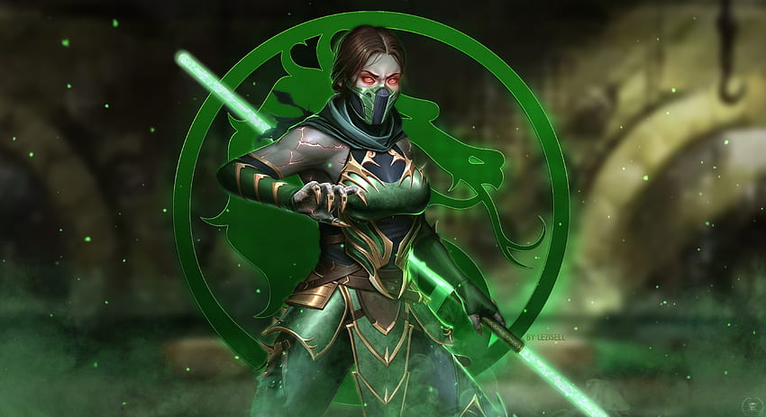 Jade, lutadora, Mortal Kombat 11, videogame papel de parede HD
