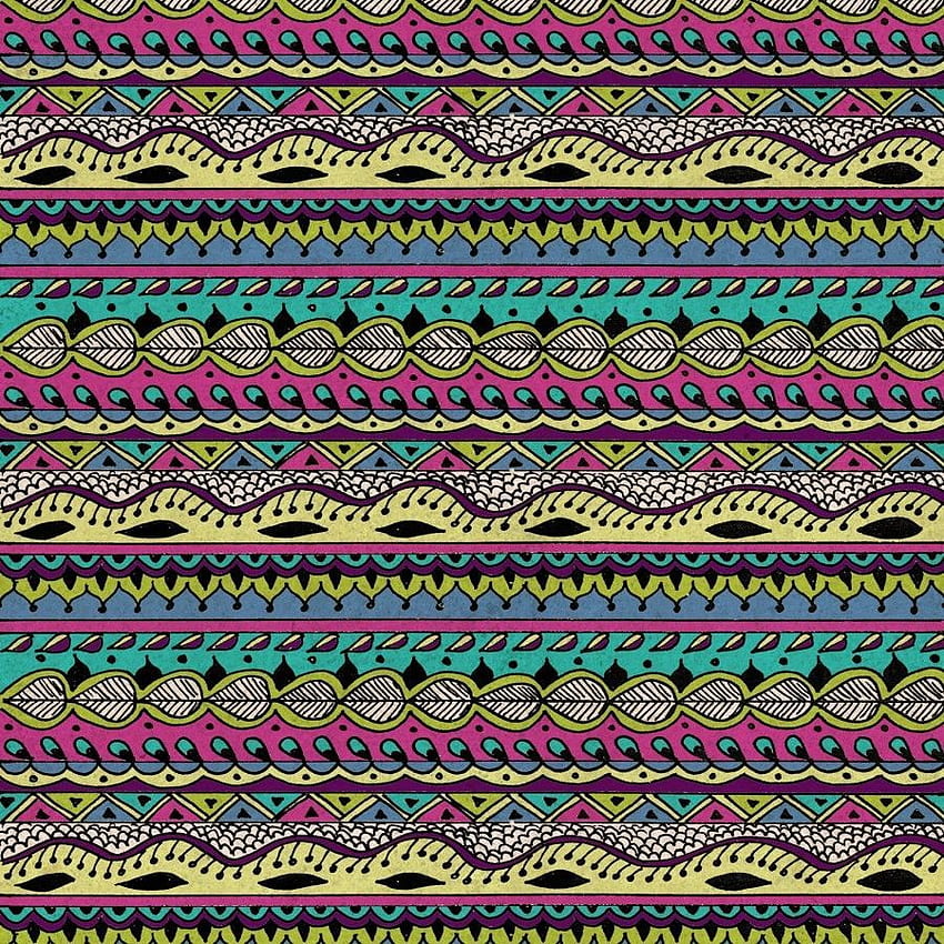 Pattern. , Hippie background and Van gogh, Bohemian Print Tiled HD phone wallpaper