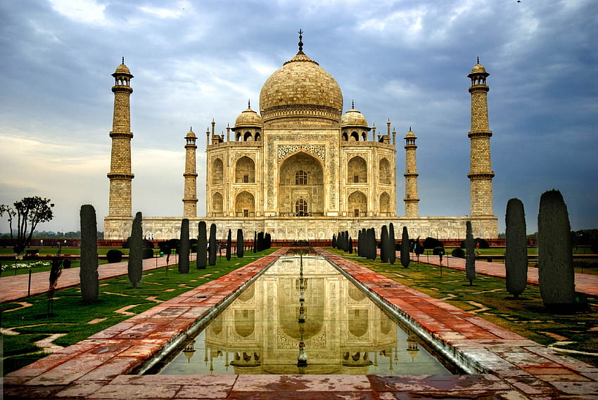 Belo Taj Mahal (Índia) Alta Definição - Todos . Taj Mahal Índia, Taj Mahal, Maravilhas do mundo, Taj Mahal Sunset papel de parede HD