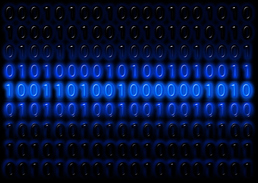 Programming, 3D, Numbers, Binary Code HD wallpaper
