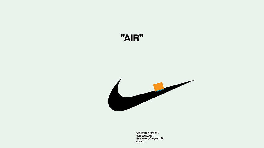 Nike logo with text overlay, Nike, fashion, Off White HD wallpaper | Pxfuel