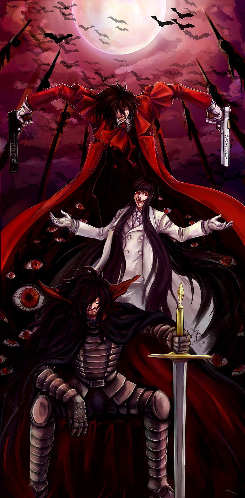Anime hellsing alucard vampires 1080P, 2K, 4K, 5K HD wallpapers free  download | Wallpaper Flare