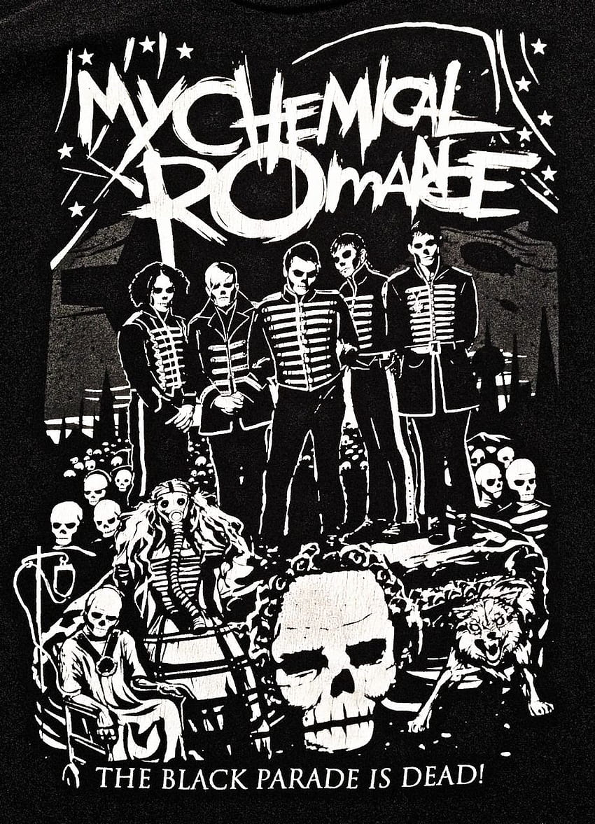 The Black Parade is Dead My Chemical Romance. Zespoły. Mój Tapeta na telefon HD