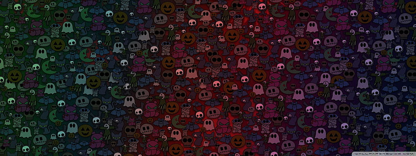 Halloween Monsters ❤ for Ultra, Dual Screen Monitor Halloween HD wallpaper