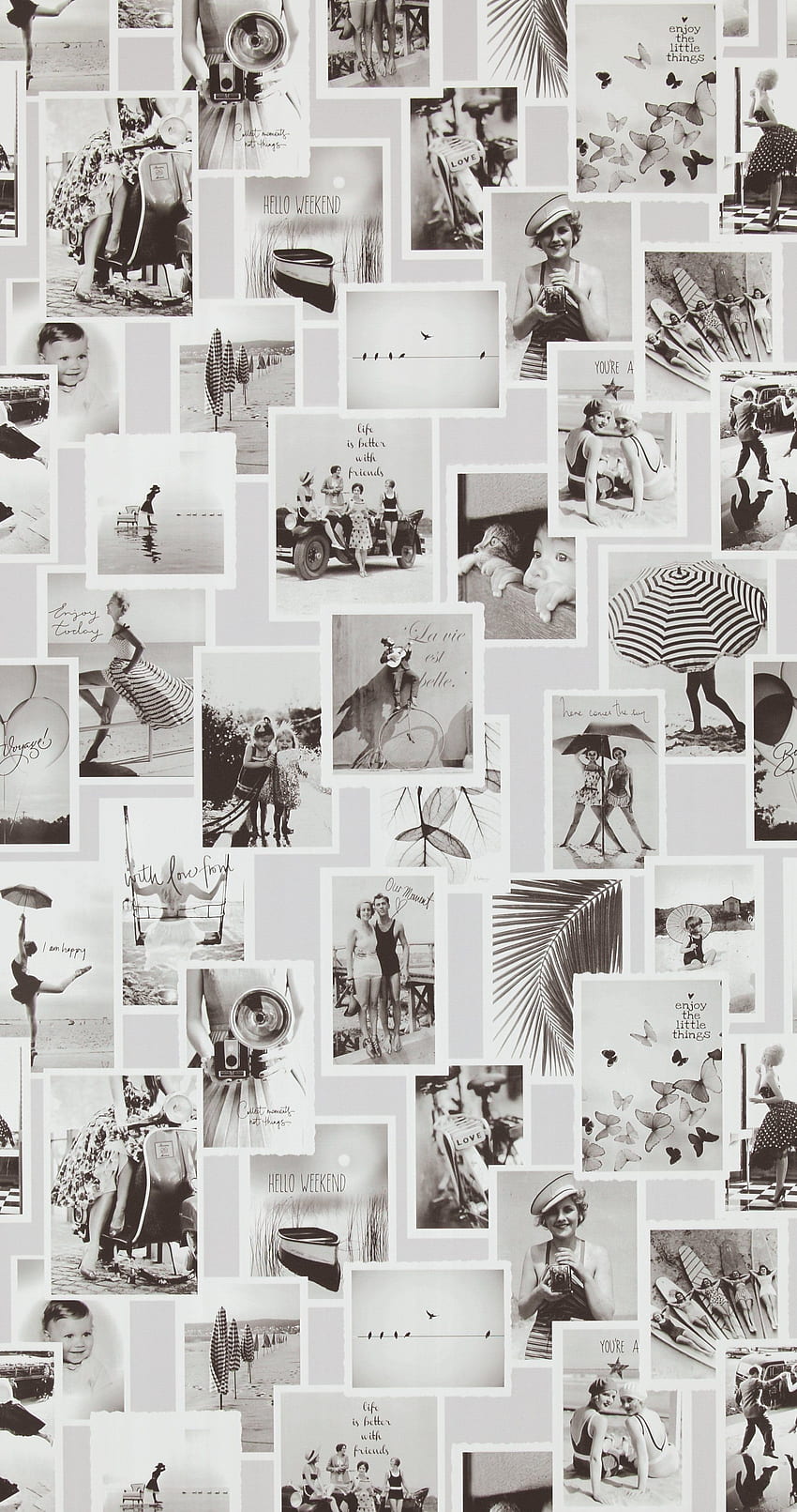 Black and White Memories Vintage R4347 HD phone wallpaper