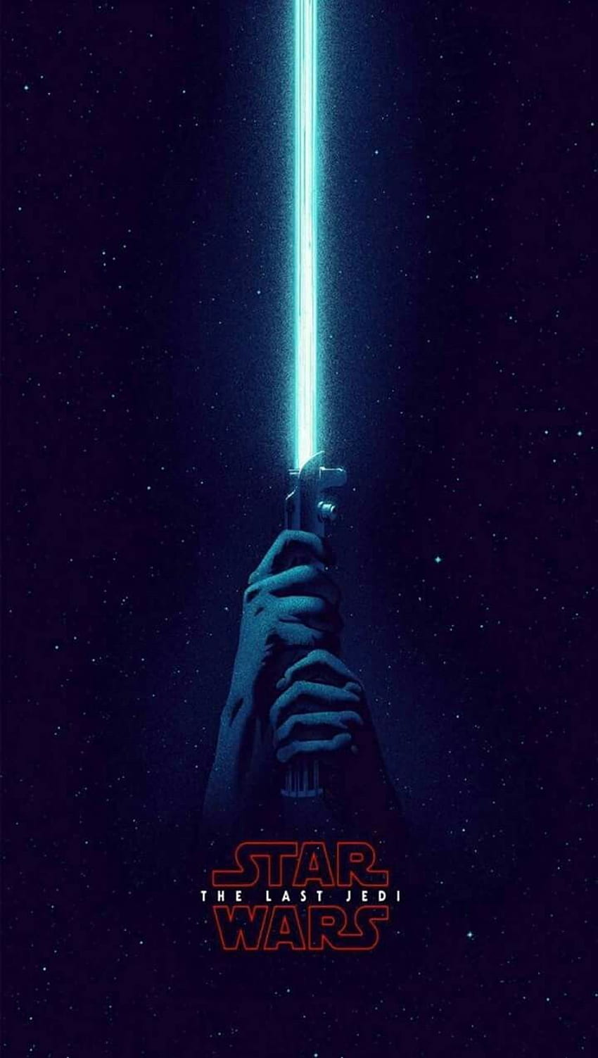 della spada laser di Star Wars, arte di Star Wars Sfondo del telefono HD