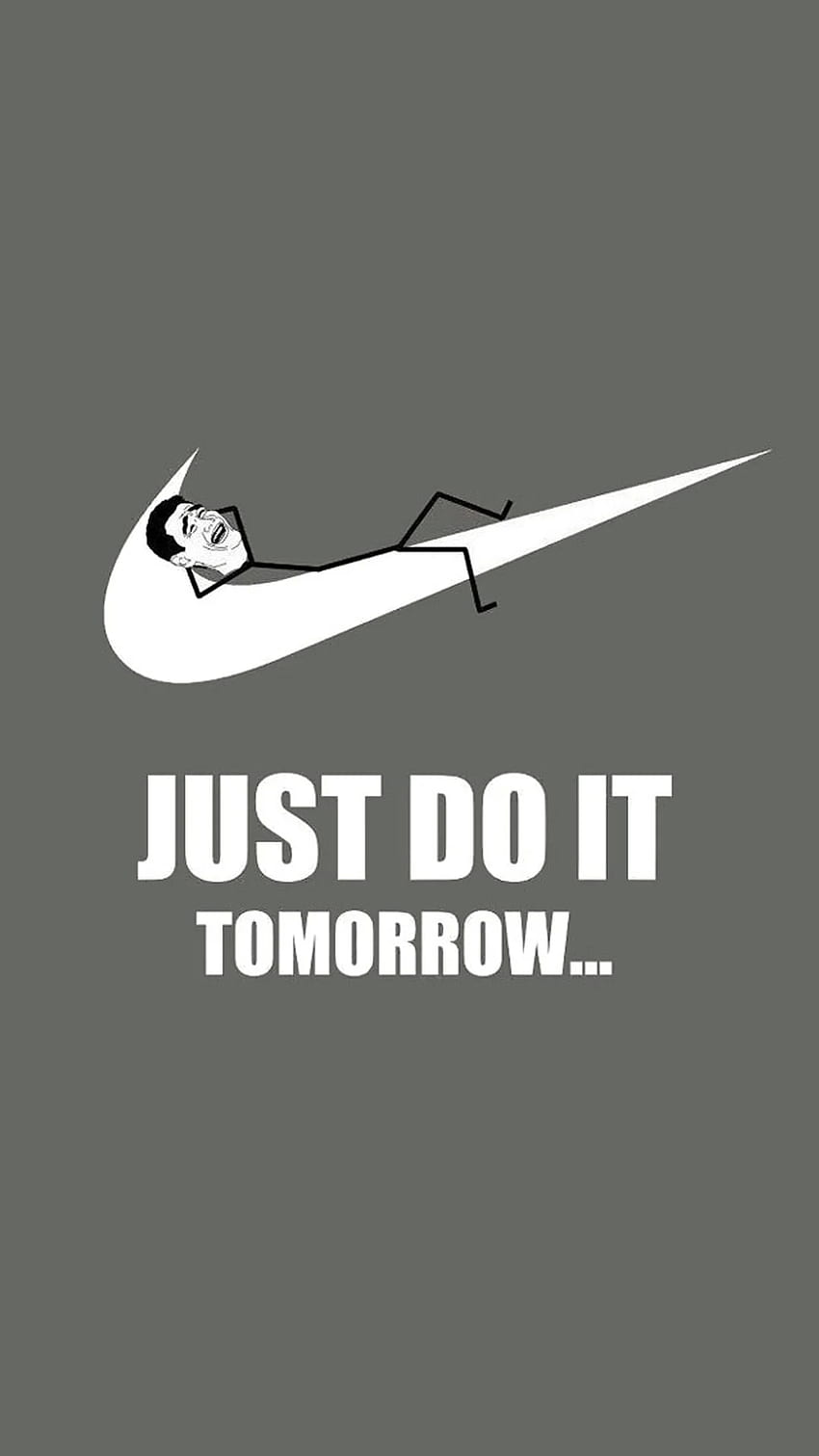 Just Do It Tomorrow Nike iPhone 6 Plus HD phone wallpaper