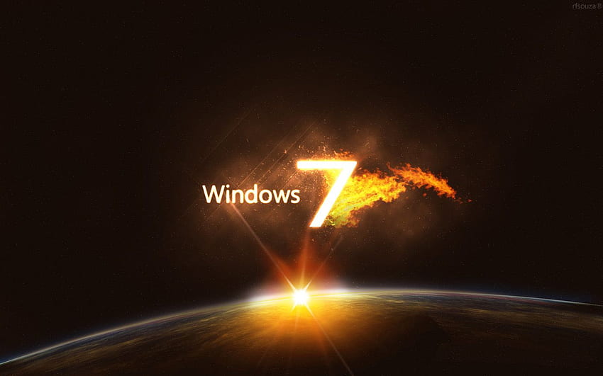Windows 7 Themes and : Burning Earth Windows 7 HD wallpaper | Pxfuel