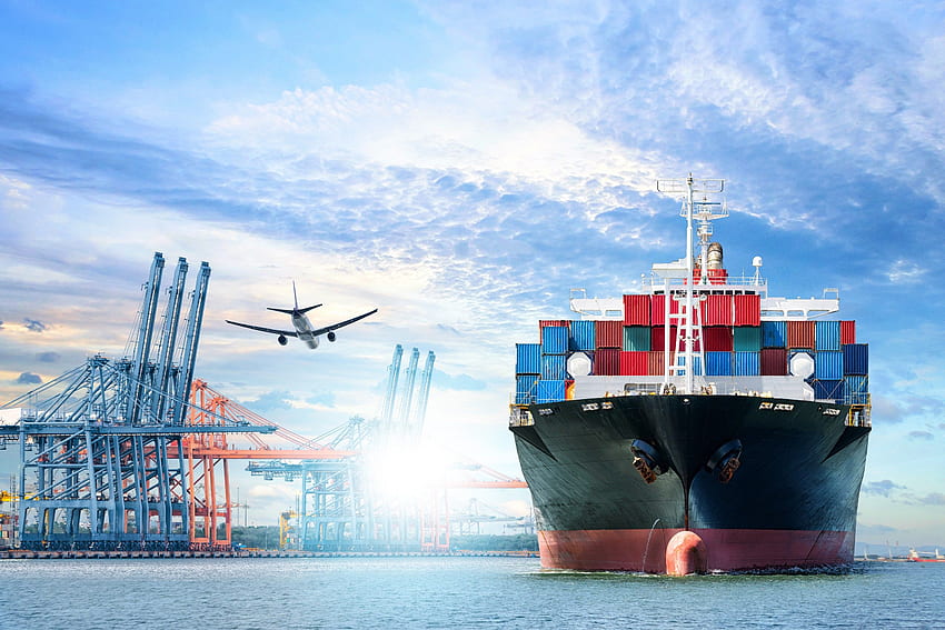 Como a logística do transporte marítimo afeta a economia e você – sua empresa de navegação. Embalar N Enviar papel de parede HD