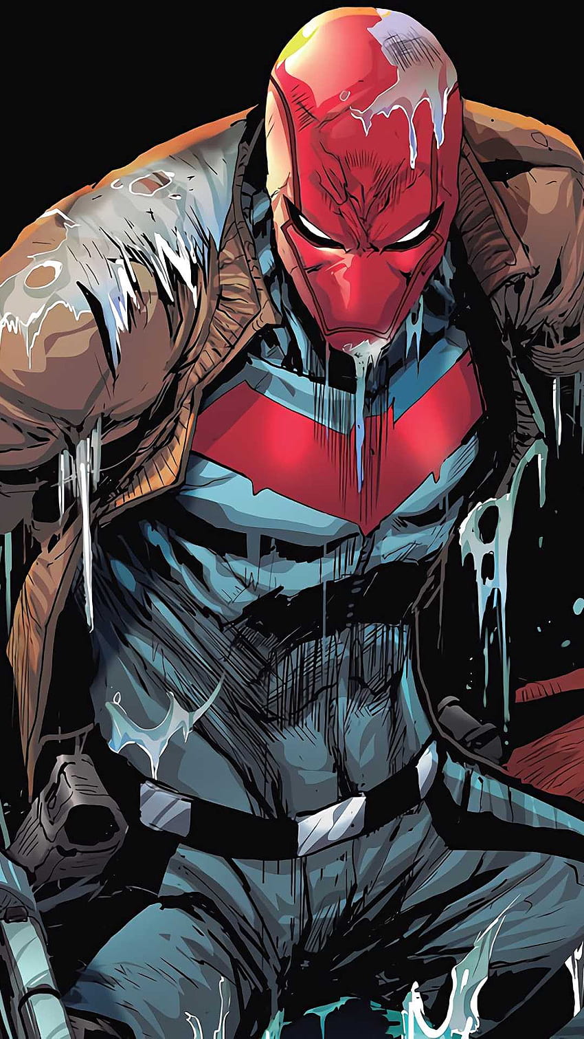 Red Hood Mobile - Awesome, Red HUD HD phone wallpaper