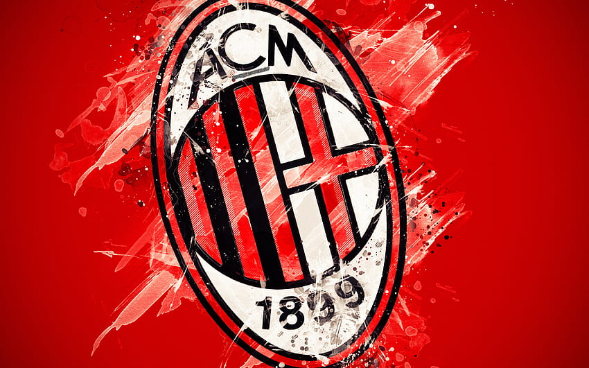 . Milan, fútbol, ​​acmilan, logo, fútbol fondo de pantalla | Pxfuel