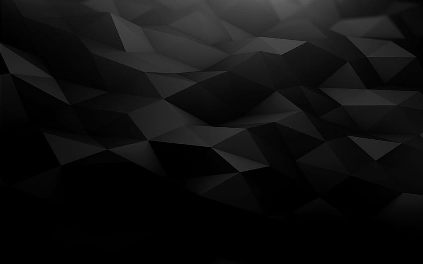 Dunkel geometrisch - , dunkler geometrischer Hintergrund auf Fledermaus, geometrische Textur HD-Hintergrundbild