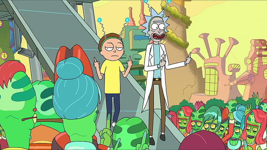 Steam Workshop::rick-and-morty-breaking-bad-wallpaper