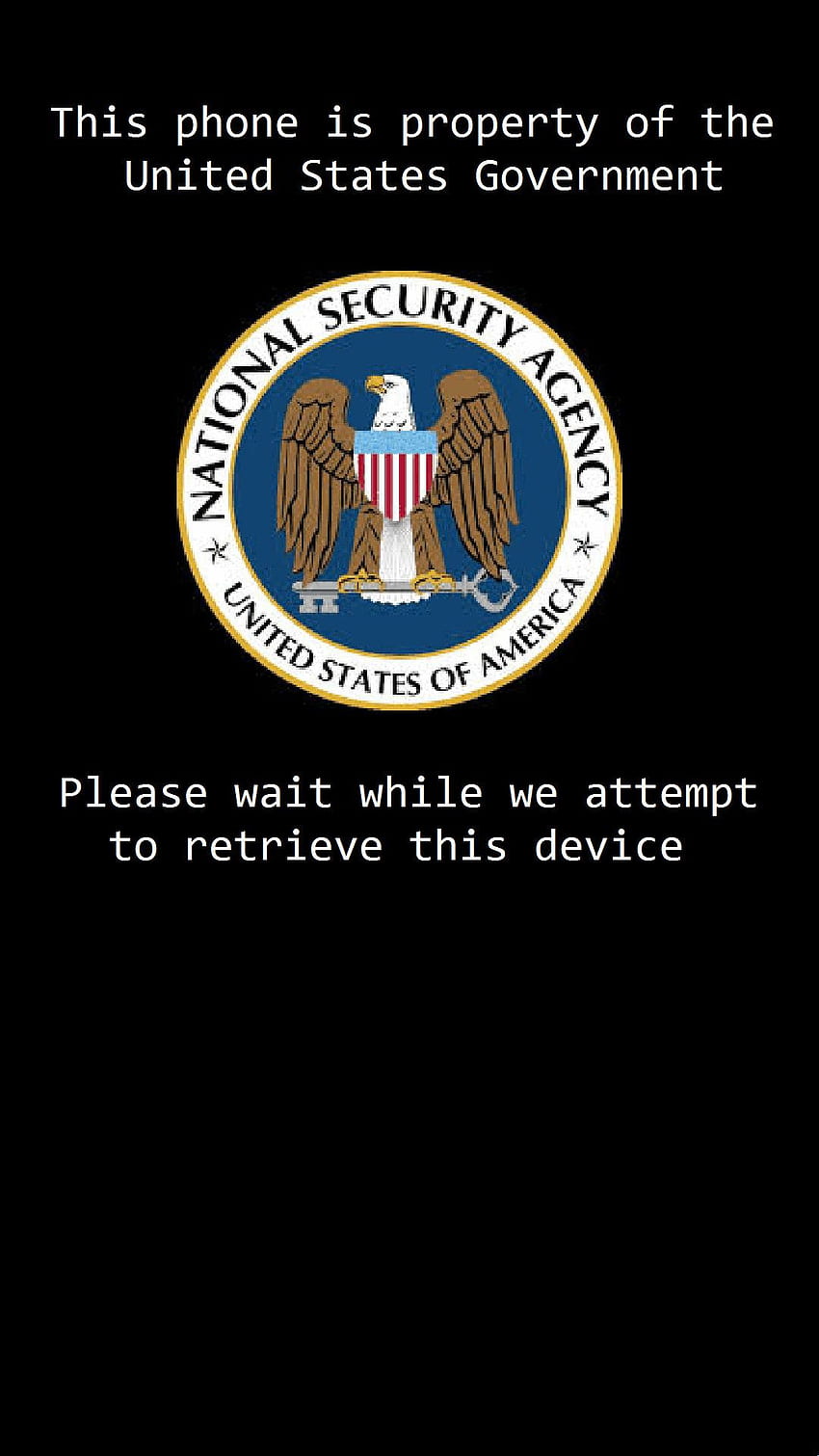 Анимирана ЦРУ, федерално правителство HD тапет за телефон