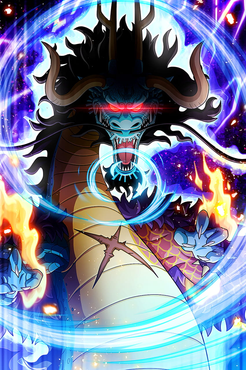 Kaido, Wano, Anime, Luffy, One Piece, Manga, HD phone wallpaper