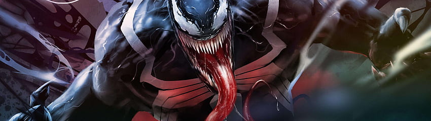 Venom , Venom Dual Monitor HD wallpaper
