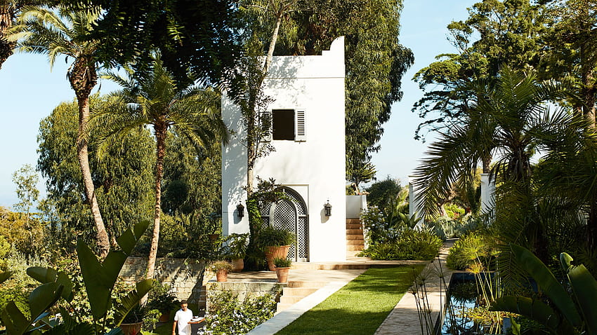 AD Visits Veere Grenney's Magical Moroccan Hideaway, Tangier HD wallpaper
