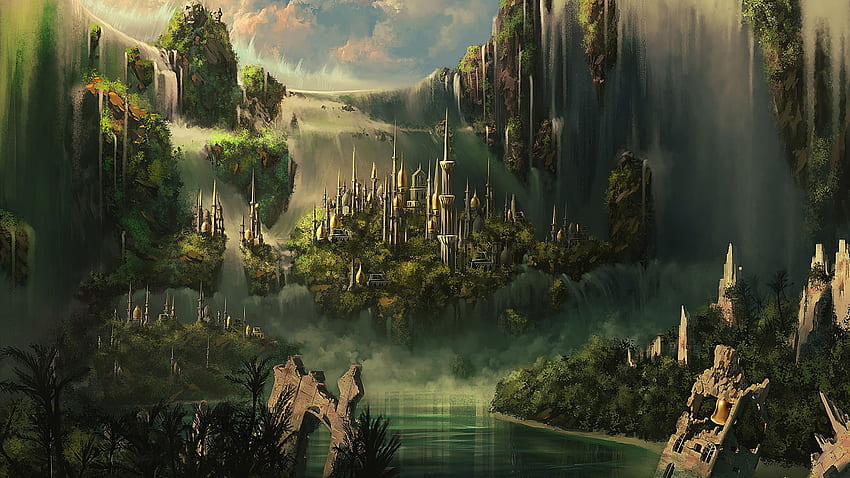 Fantasy Fantastic world, 2560x1440 Fantasy HD wallpaper