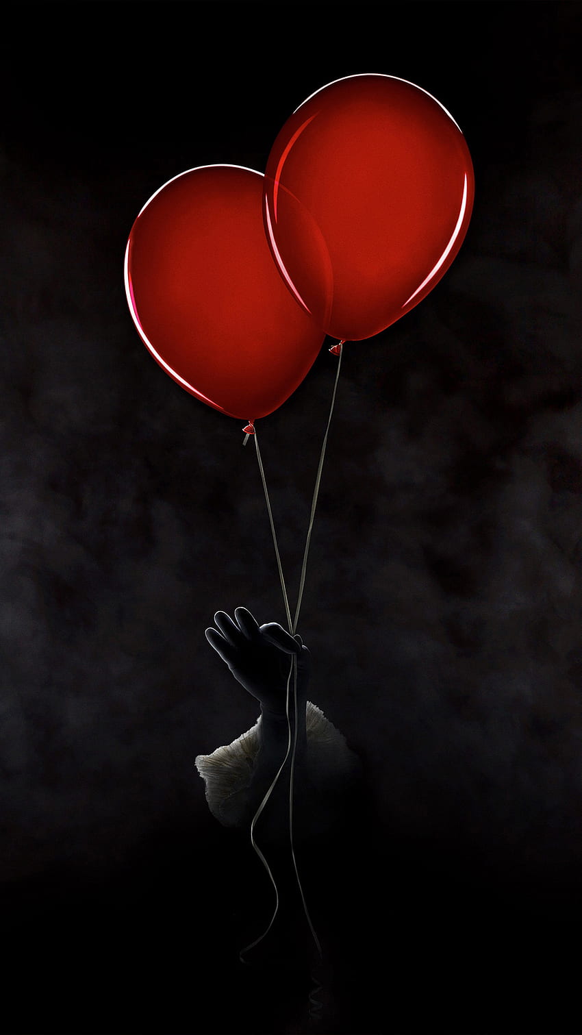 Pennywise balão vermelho Papel de parede de celular HD