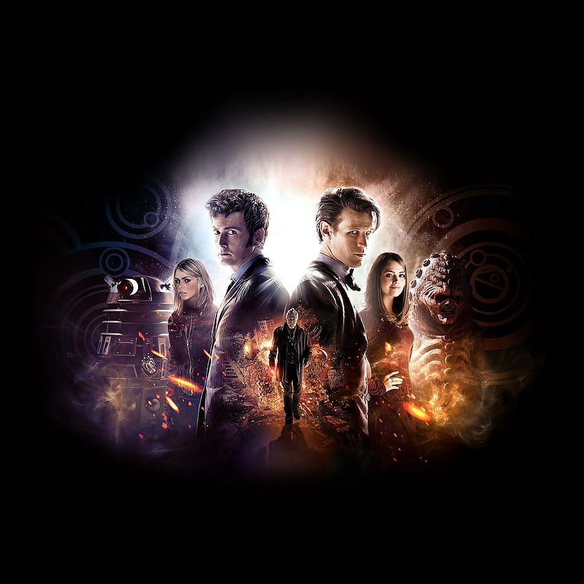Doctor Who 50th Poster Film Face HD phone wallpaper