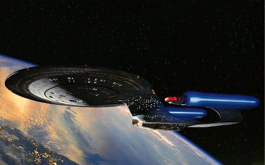 El de Star Trek USS Enterprise. Star trek, Naves de Star trek, Naves estelares de Star trek fondo de pantalla