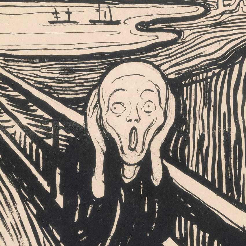 Edvard Munch: Love and Angst review – 'ripples of trauma hit you like a bomb'. Edvard Munch, Munch Scream HD phone wallpaper
