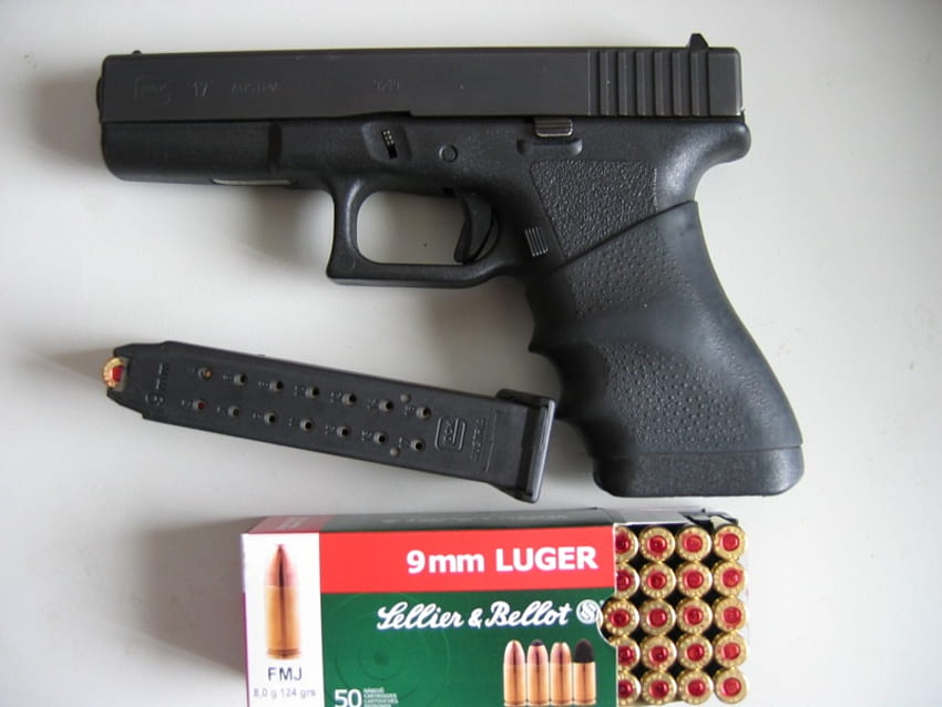 Glock 17, pistola, 17, glock, revólver papel de parede HD