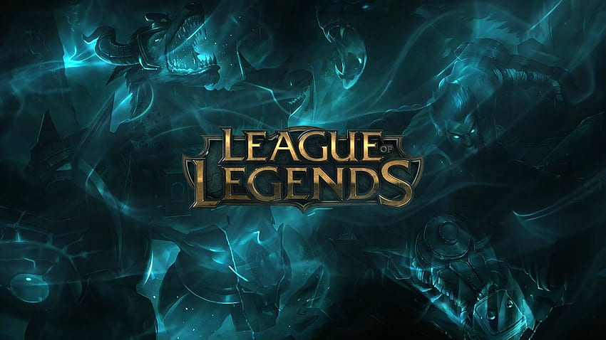 League of Legends Logo HD wallpaper