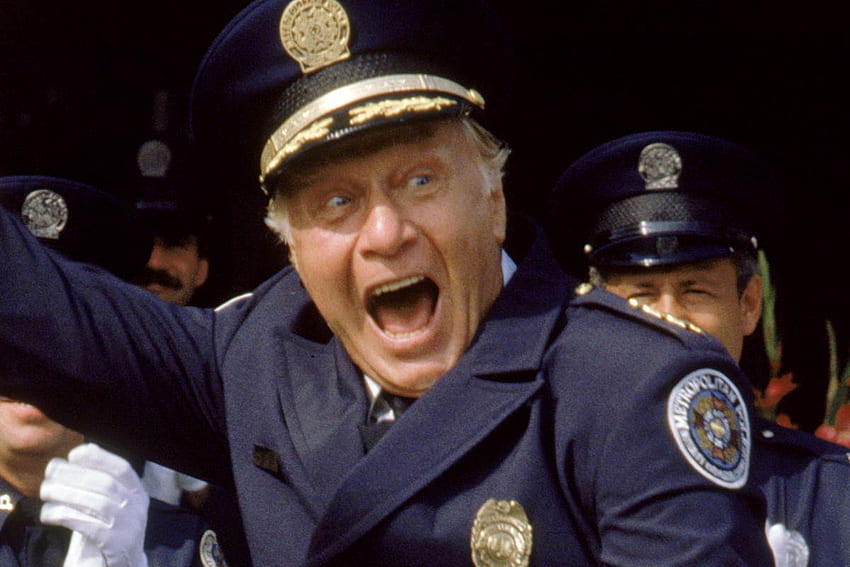 George Gaynes , Police University HD wallpaper