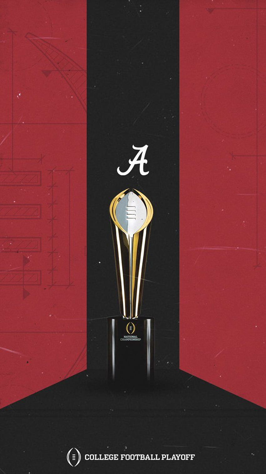Alabama Crimson Tide iPhone X, Alabama Football Fond d'écran de téléphone HD