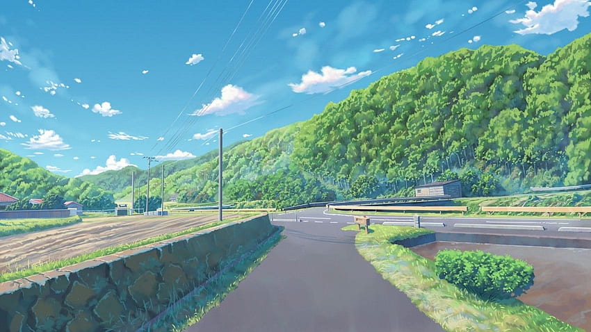 Scenery Aesthetic Anime Laptop - Anime HD wallpaper