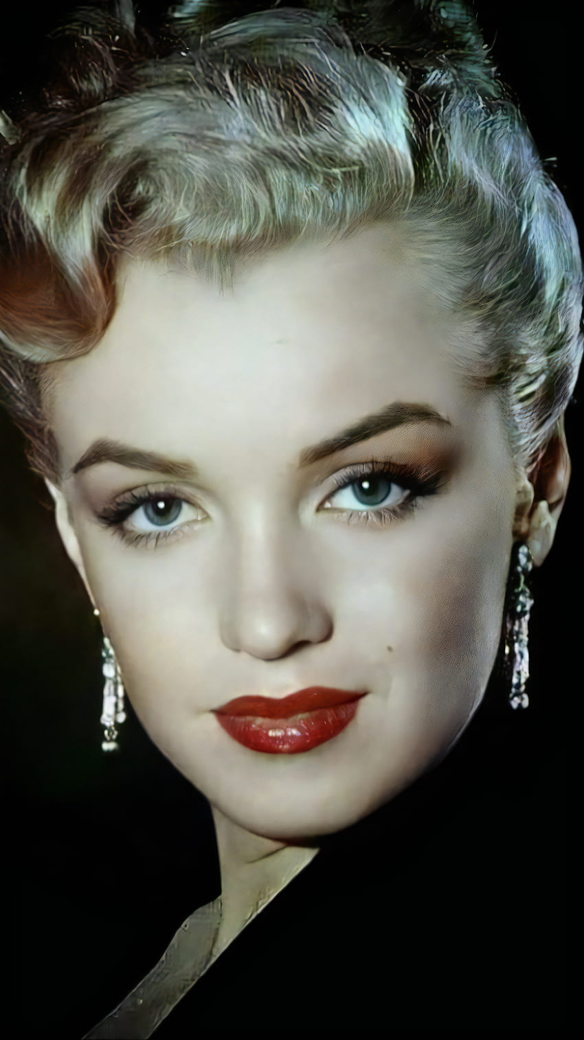 4K Free download | Marilyn Monroe, head, nose, u, Hollywood, vintage ...