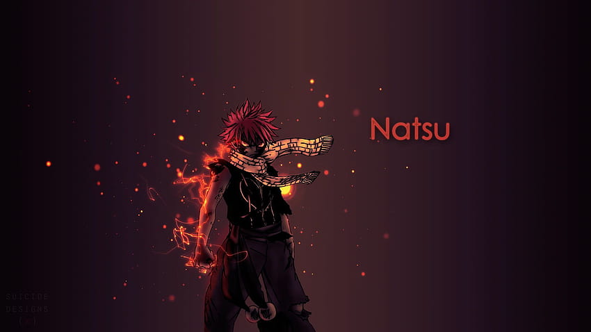 Fairy Tail Dragneel Natsu Anime Boys HD-Hintergrundbild
