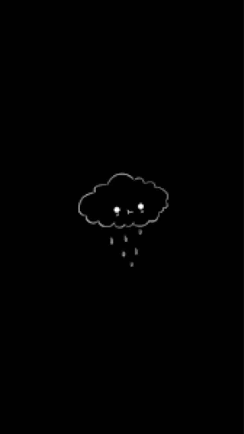 Sad cloud, Crying Cloud HD phone wallpaper