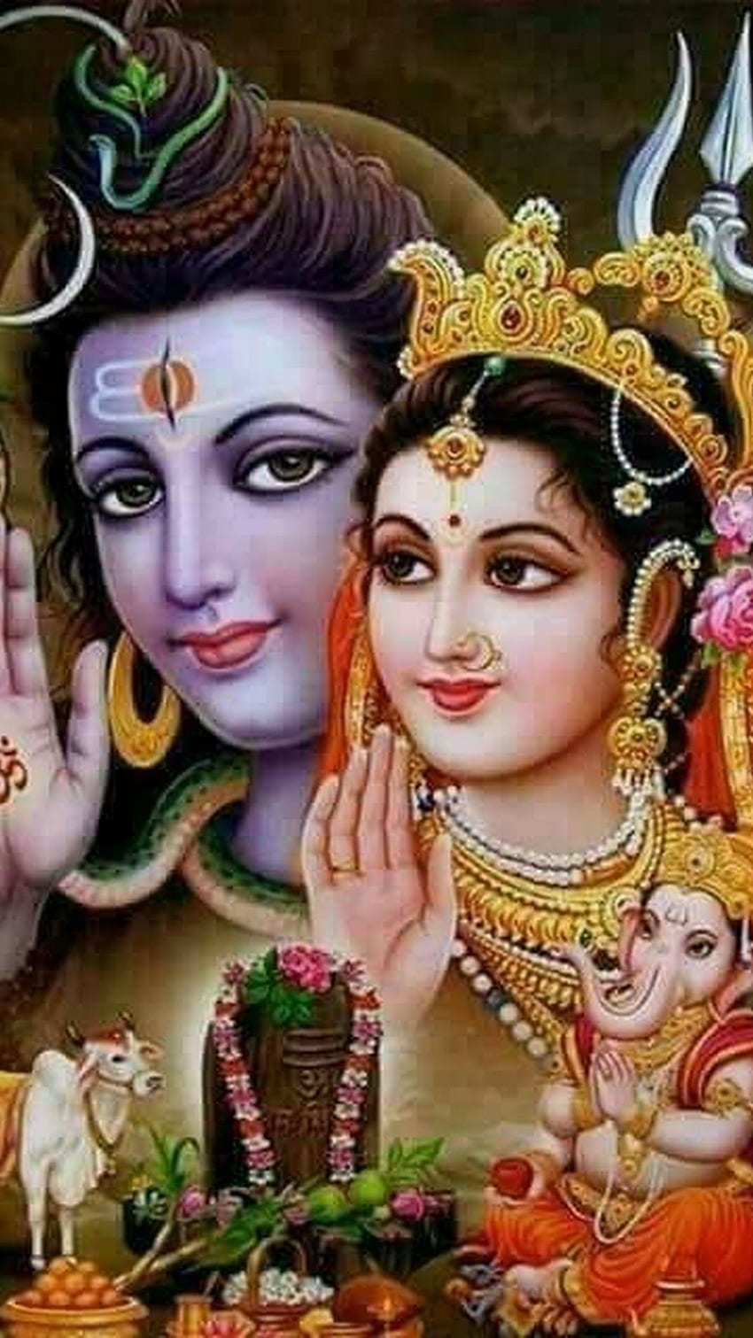 Sivan , Shankar Parvati, Hindu God HD phone wallpaper | Pxfuel