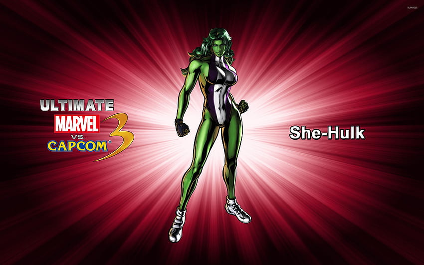 Hulk Ultimate Marvel Vs. Capcom 3 Oyunu, She-hulk HD duvar kağıdı