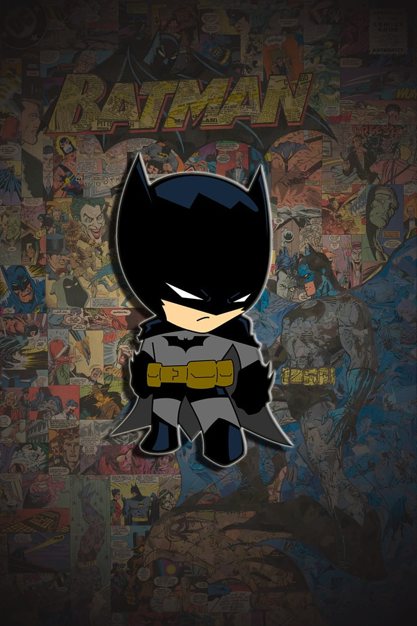 Chibi, Batman chibi, Batman HD telefon duvar kağıdı
