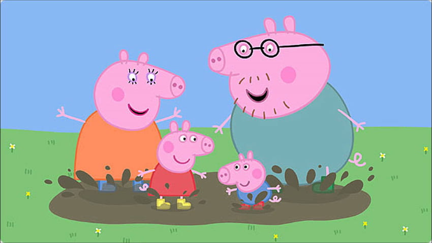 Peppa Pig, Peppa Pig-Tablette HD-Hintergrundbild
