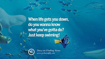 just keep swimming wallpaper