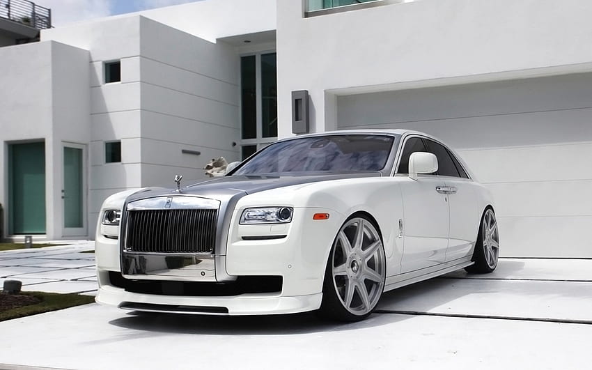 Custom Rolls-Royce Ghost, Ghost, Custom, Rolls Royce, car HD wallpaper