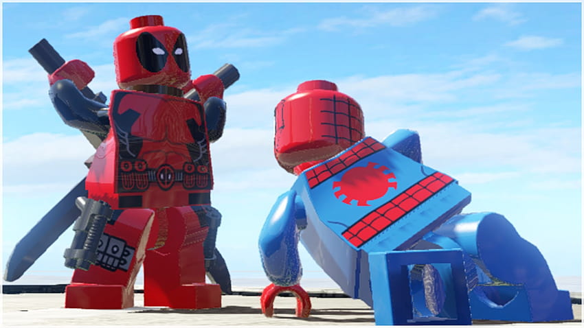 LEGO DEADPOOL VS LEGO SPIDER-MAN (SPIDERMAN) - CRAZY BATTLE (LEGO Marvel  Super Heroes) HD wallpaper | Pxfuel