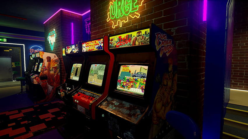 New Retro Arcade Neon A Front End Que Te Coloca Dentro De Um Fliperama [+Steam]. Fórum Outer Space O Maior Fórum De Games Do Brasil papel de parede HD