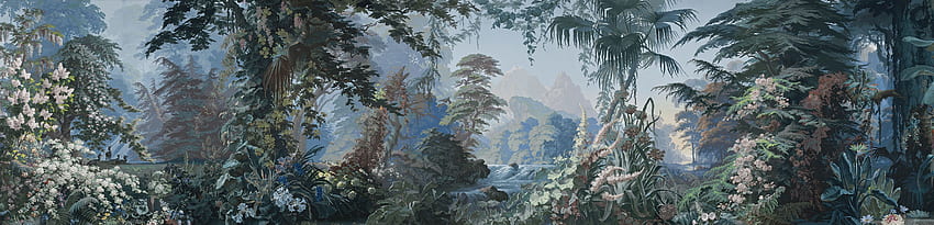 Panoramic - Eden forest blue, Brazil Jungle HD wallpaper