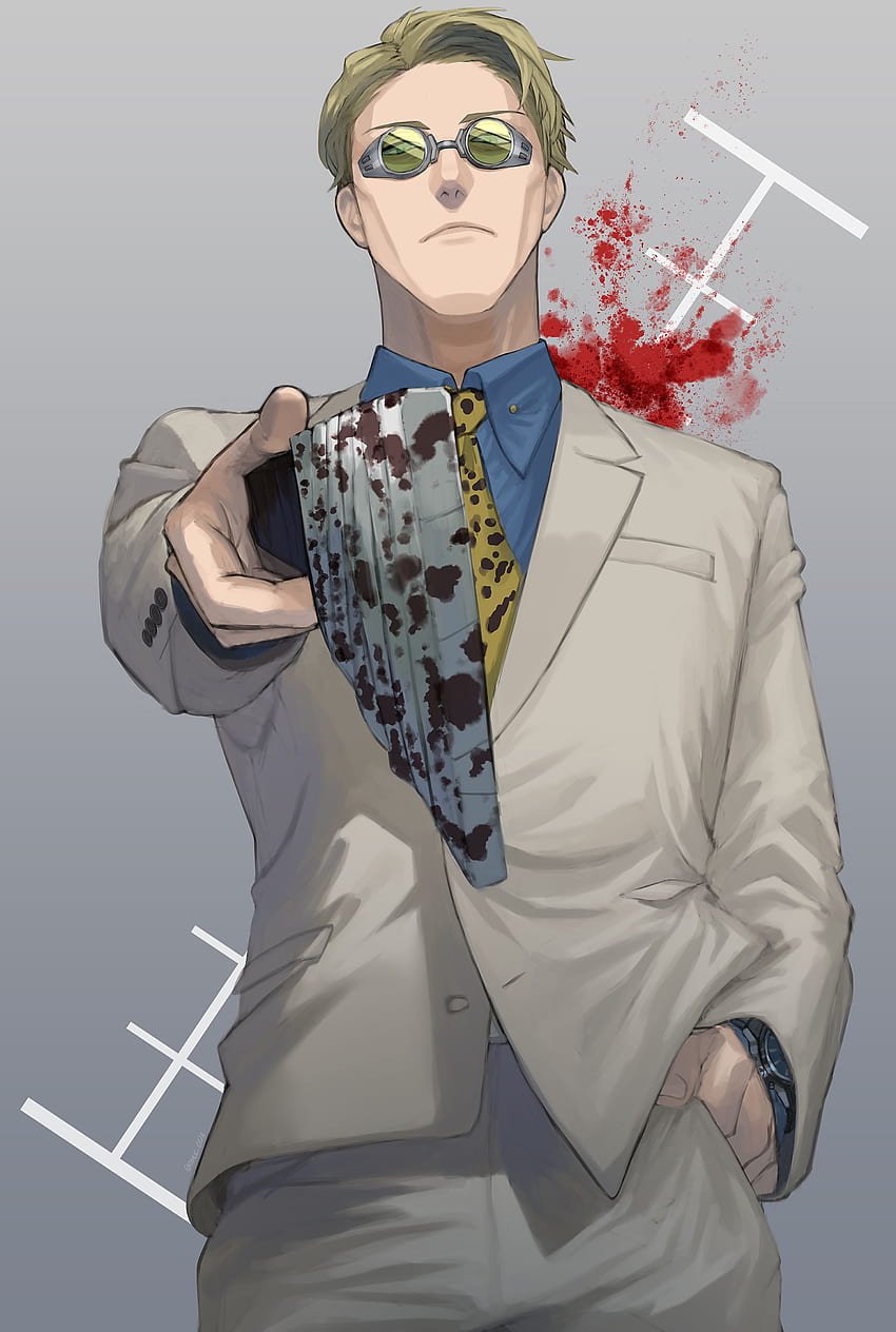 Nanami Kento (Kento Nanami) - Tablero de anime Jujutsu Kaisen fondo de pantalla del teléfono