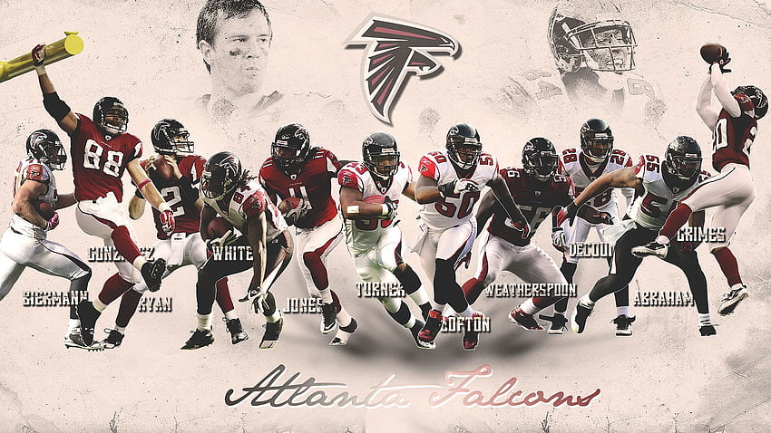 Atlanta Falcons, football, logo, team, teams, HD phone wallpaper