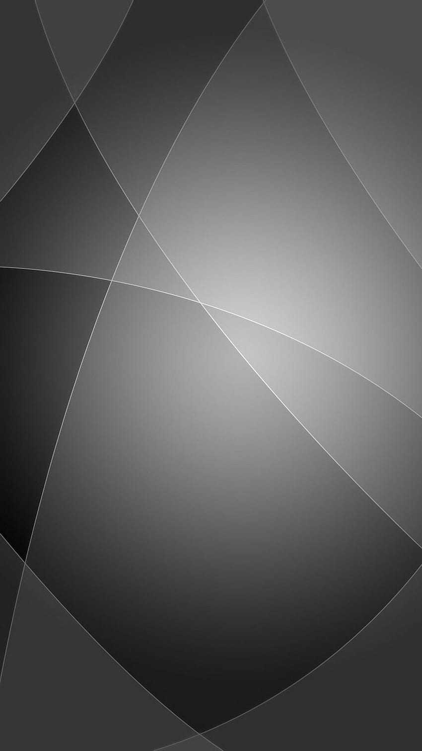 Linhas de luz cinza simples escuro iPhone 6 Plus - Papel de parede de celular HD