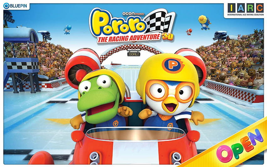 Pororo racing adventure games HD wallpaper