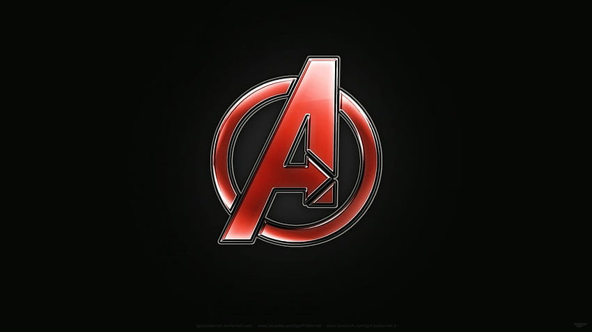 Rächer , Hintergrund, , . Designtrends - Premium PSD, Vektoren, Avengers-Symbol HD-Hintergrundbild